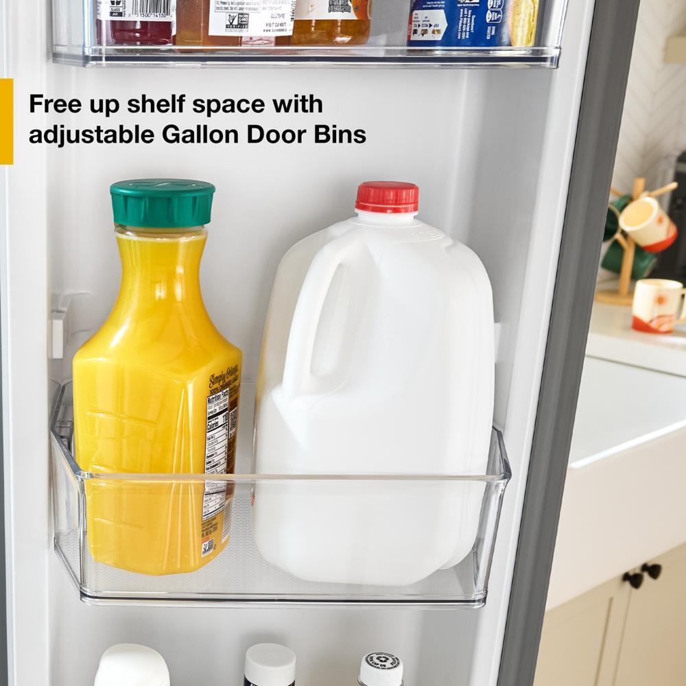 WRMF3636SV Whirlpool® 29 Cu. Ft. Family-Sized Capacity French door refrigerator with Flexible Temperature Drawer
