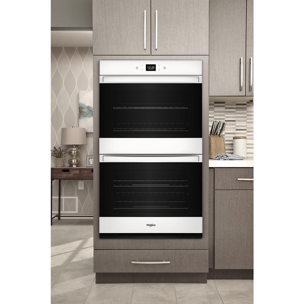 Whirlpool WOED5027LW 8.6 Total Cu. Ft. Double Wall Oven with Air Fry When Connected