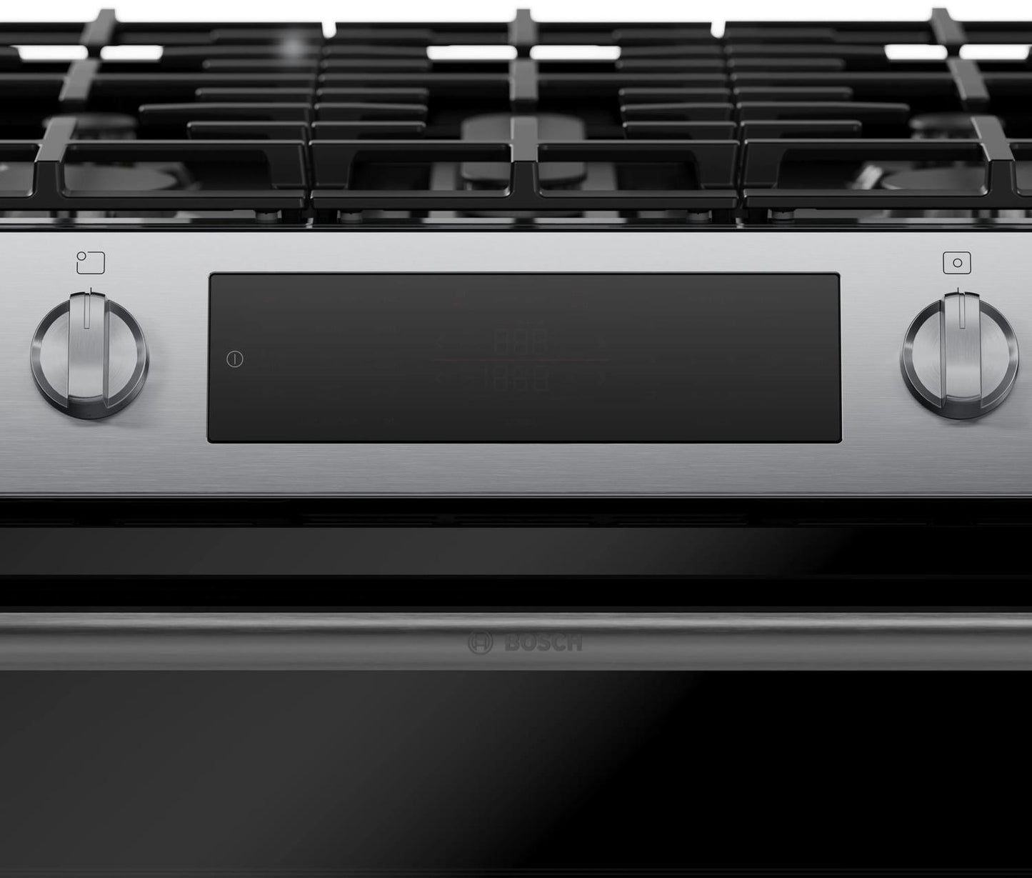 Bosch HGF1050MUC 100 Series, Freestanding gas cooker, Stainless steel
