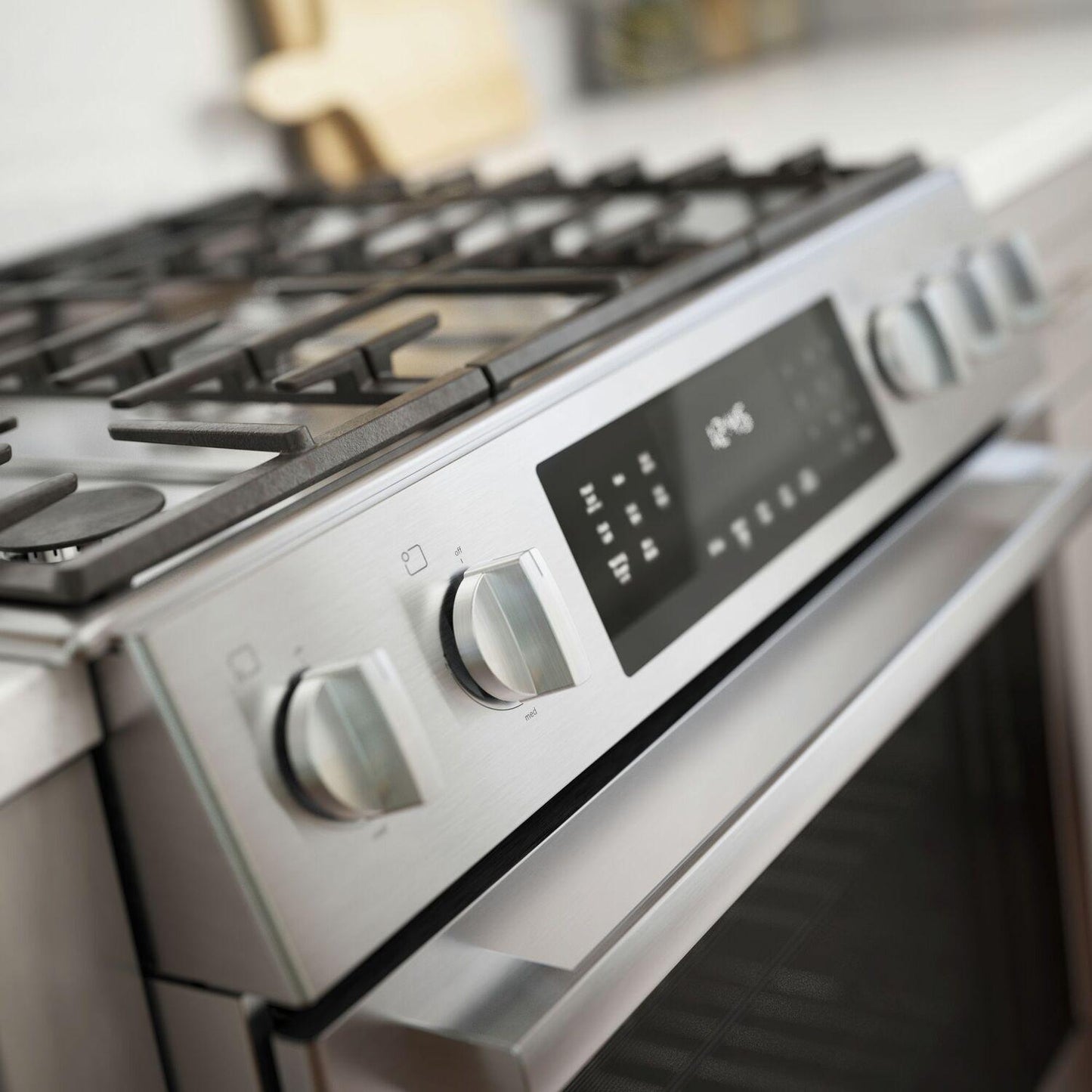 Bosch HGI8056UC 800 Series, Gas slide-in range, 30'', Stainless steel