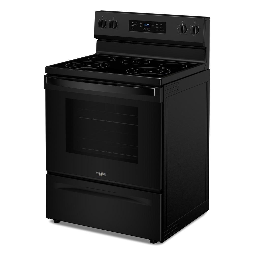 Whirlpool WFES3330RB 30-inch Electric Range with Steam Clean