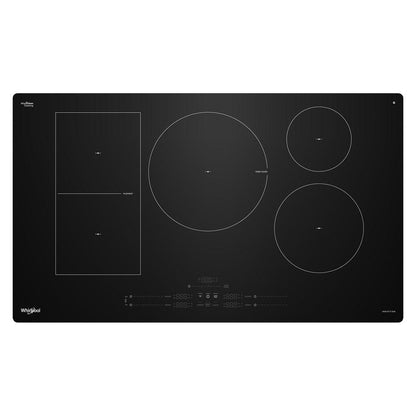 Whirlpool WCIT7536SB 36" Intelligent Induction Cooktop with Temp Cook™ Technology and WipeClean™ Coating