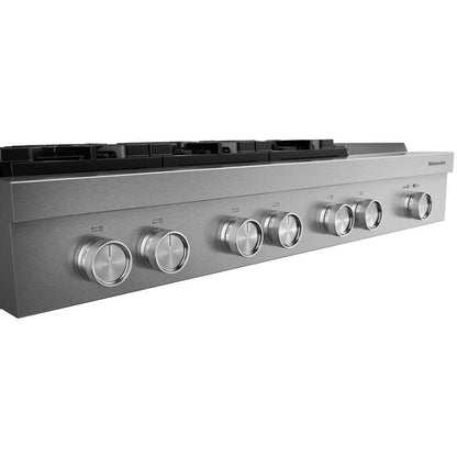 KCGK948TSS KitchenAid® 48-inch 6-Burner Gas Commercial-Style Rangetop with Griddle