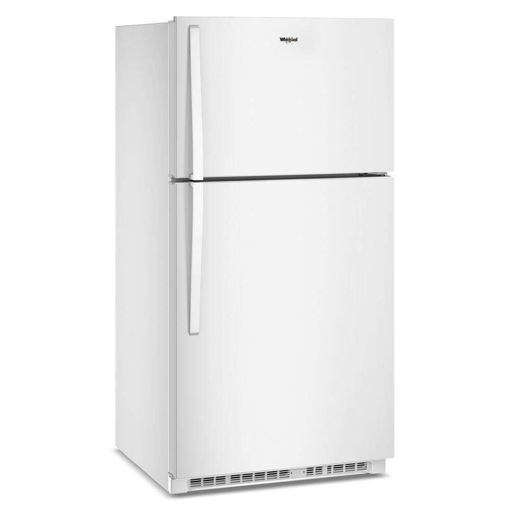 WRTX7421TW Whirlpool® 32.8-inch Wide Top Freezer Refrigerator with Total Coverage Cooling- 21.3 Cu. Ft.