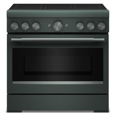 Kitchenaid KFIS936SJP 36-Inch 6-Element Induction Freestanding Commercial-Style Range with Air Fry