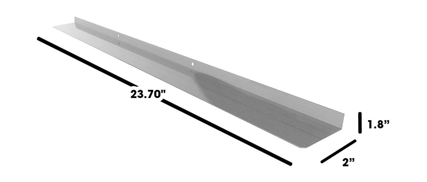 Sharp SKMD24F0AS 24 in. Stainless Steel Flush Mount Deflector for SMD2470ASY