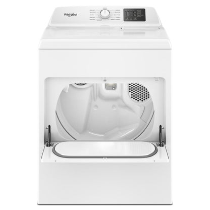 Whirlpool WED4307SW 7.0 cu. ft. Electric Dryer with AutoSensing and Wrinkle Shield™ option - Vented Top Load Matching