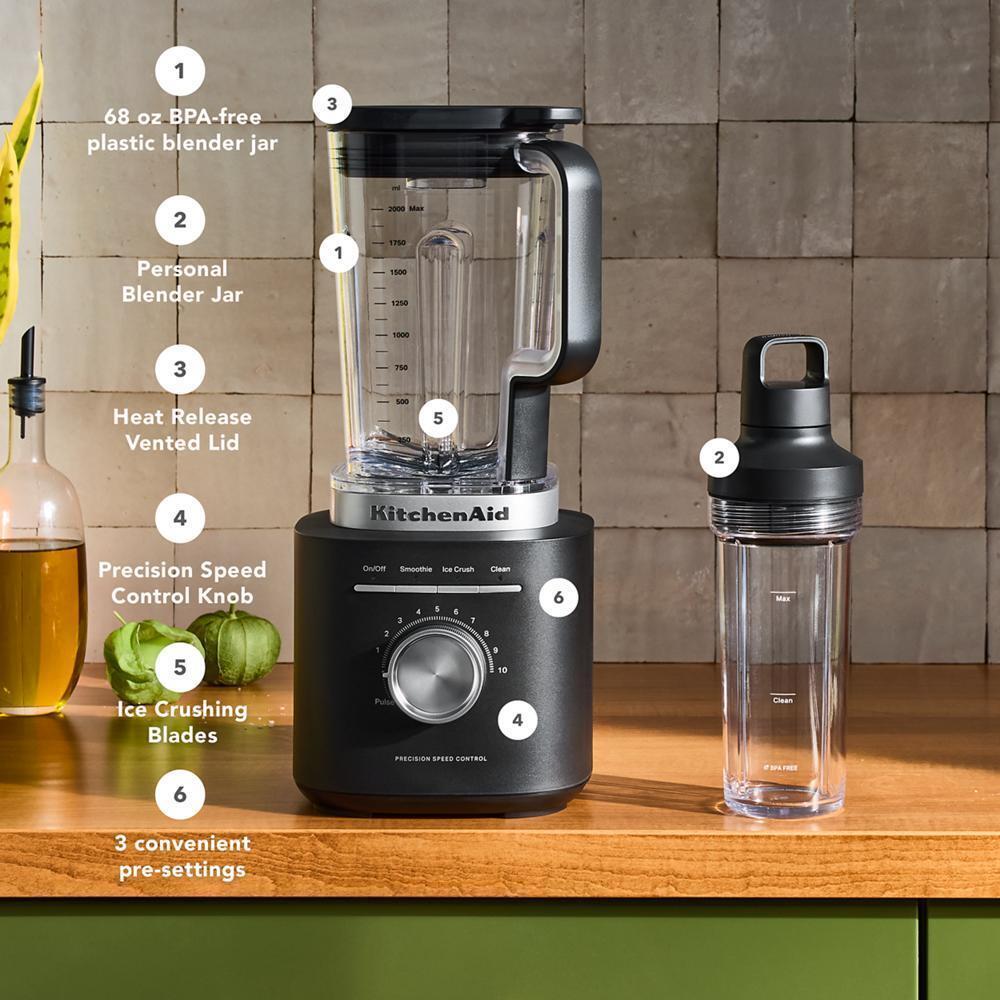 KSB2078BM KitchenAid® Pure Power Blender with 2 Personal Blending Jars