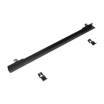 Kitchenaid W11173700 27" Built-In Range Flush Installation Trim Kit, Black/Stainless Steel, fits WOS72EC7HV and WOD77EC7HV
