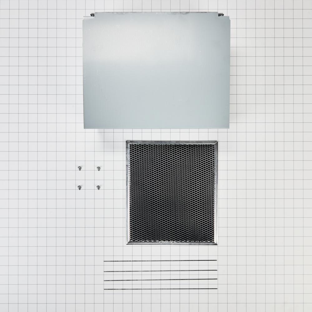 Kitchenaid W11430939 Range Wall Hood Charcoal Filter Recirculation Kit - Silver