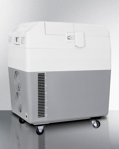 Summit SPRF36M2 Portable Refrigerator/freezer With Lock