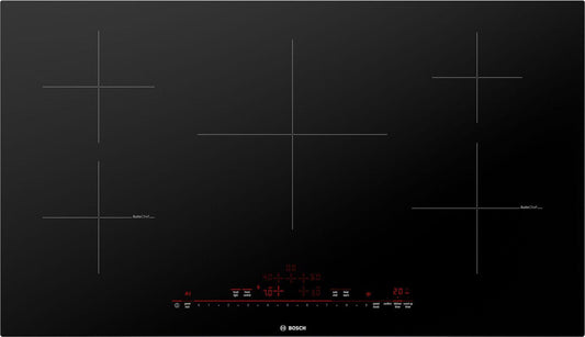 Bosch NIT8660UC 800 Series Induction Cooktop 36" Black, Without Frame