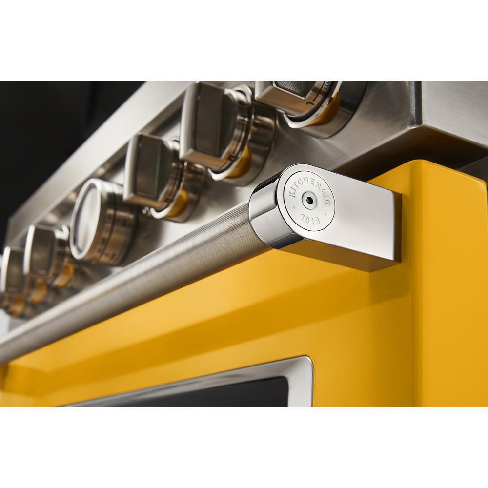 Whirlpool W11368841MP KitchenAid Commercial-Style Range Handle Medallion Kit - Mascarpone (Includes Two Medallions, Screws, and One 1/8-IN Hex Wrench)