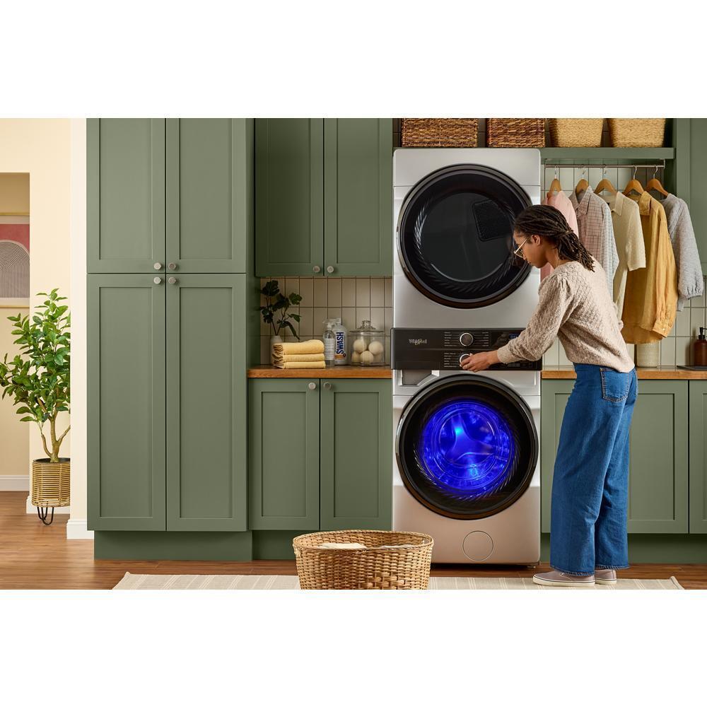 Whirlpool WEF5727TR Smart ENERGY STAR® Front Load Laundry Tower with UV Clean Technology & FreshFlowTM Vent System 4.5 cu. ft. Washer & 7.4 cu. ft. Electric Dryer