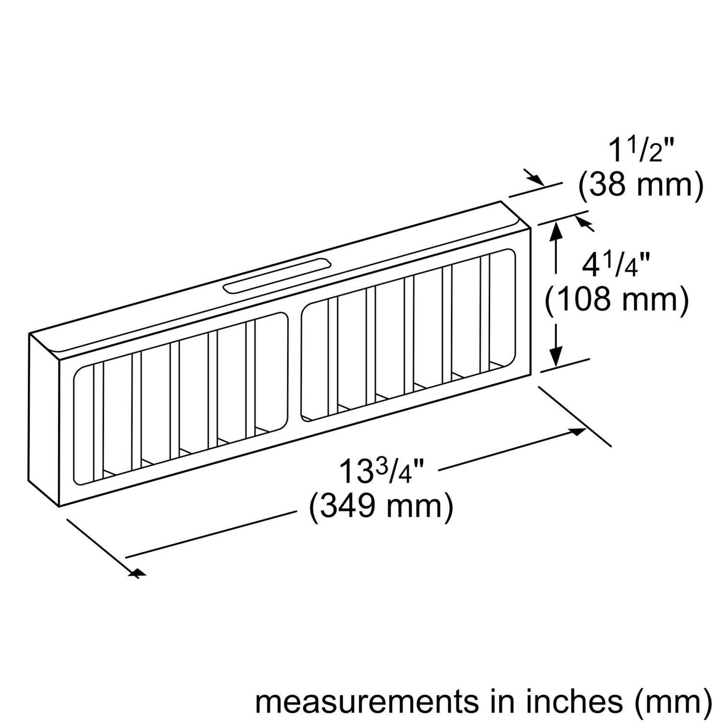 Bosch HDDFILTUC Odour filter