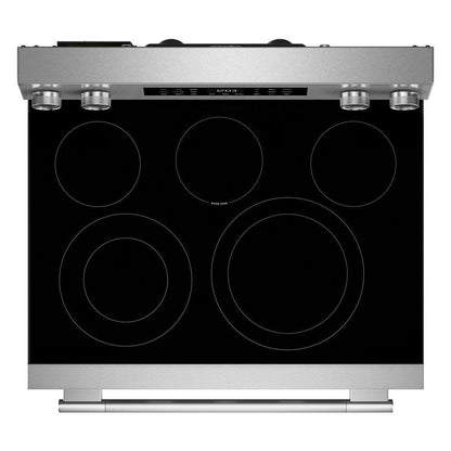 Kitchenaid KFES330TPS 5.3 Cu. Ft. Smart Freestanding Electric Range with Convection Cooking Modes