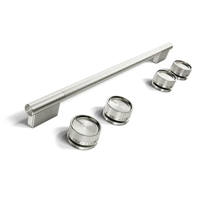 Kitchenaid W11773970 Stainless Steel Handle and Knob Hardware Accessory Kit for KitchenAid® Slide-In ConvectionRange