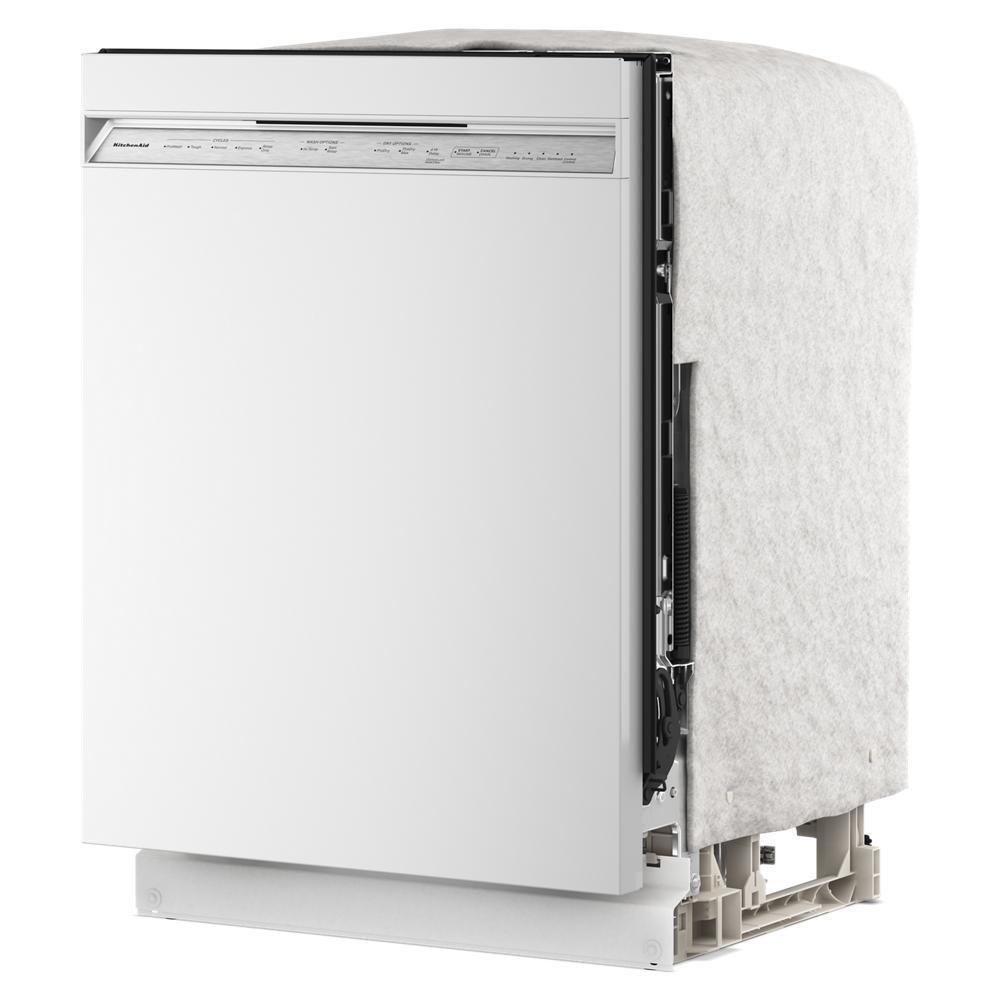 Kitchenaid KDFS224SWH Third Level Utensil Rack Dishwasher with 30+ Total Wash Jets, 47 dBA