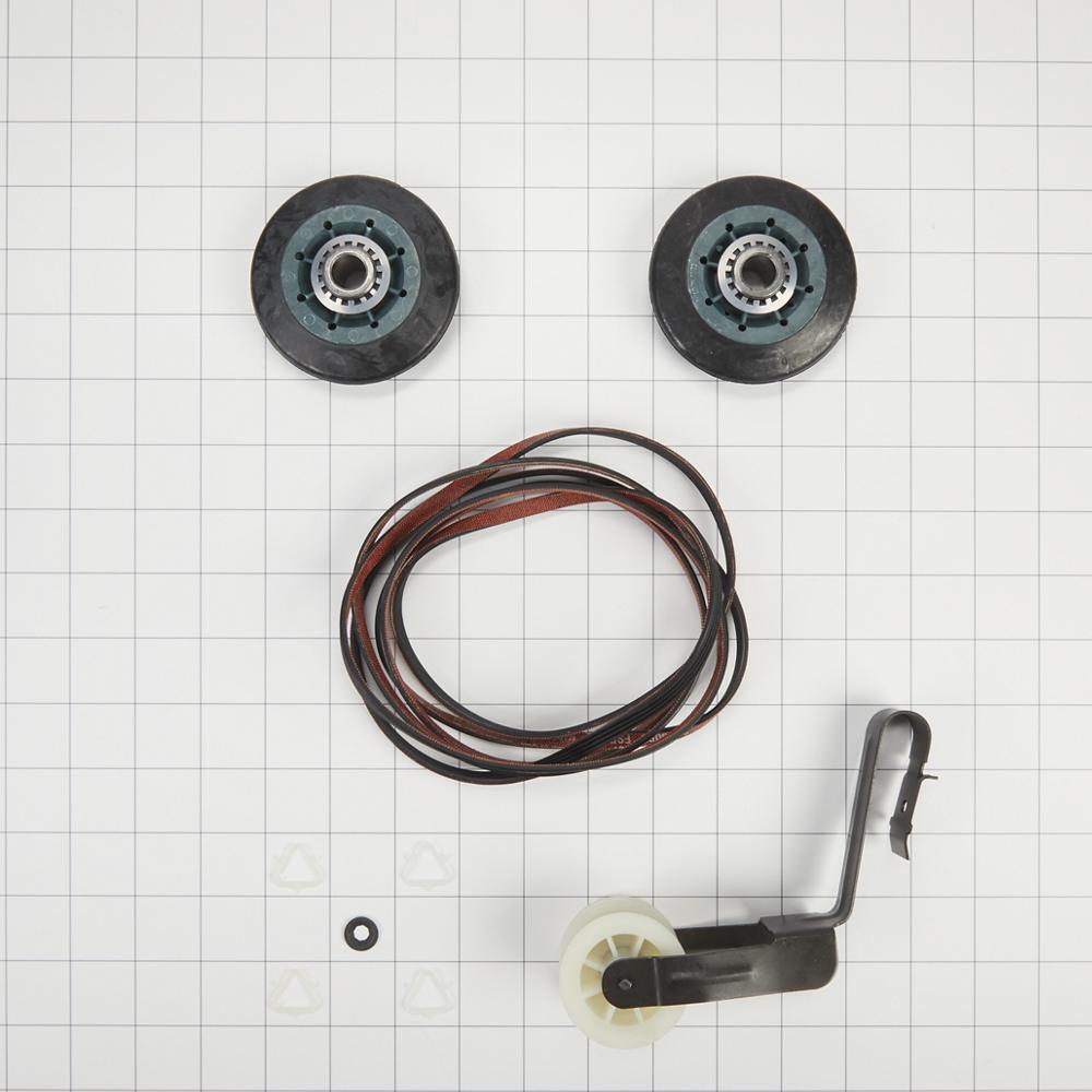 Whirlpool 4392065RC Dryer Maintenance Kit for 29-IN Models - Includes an Idler Pulley, Belt, and Rollers