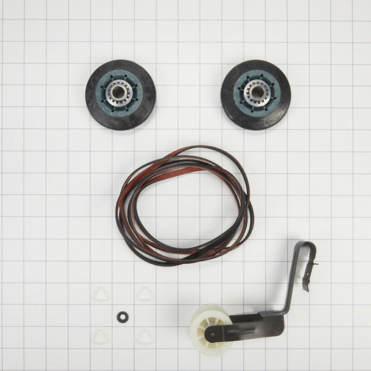 Whirlpool 4392065RC Dryer Maintenance Kit for 29-IN Models - Includes an Idler Pulley, Belt, and Rollers