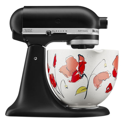Kitchenaid KSM2CB5PPY 5 Quart Poppy Ceramic Bowl