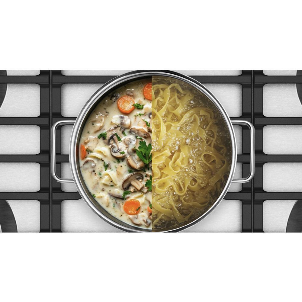 KCGK736SSS KitchenAid® 36 in. Gas Cooktop with 5 Burners and Integrated Wok Grate