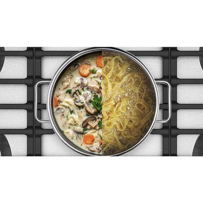 KCGK736SSS KitchenAid® 36 in. Gas Cooktop with 5 Burners and Integrated Wok Grate