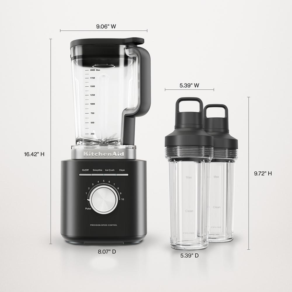 KSB2079BM KitchenAid® Pure Power Blender with Personal Blending Jar