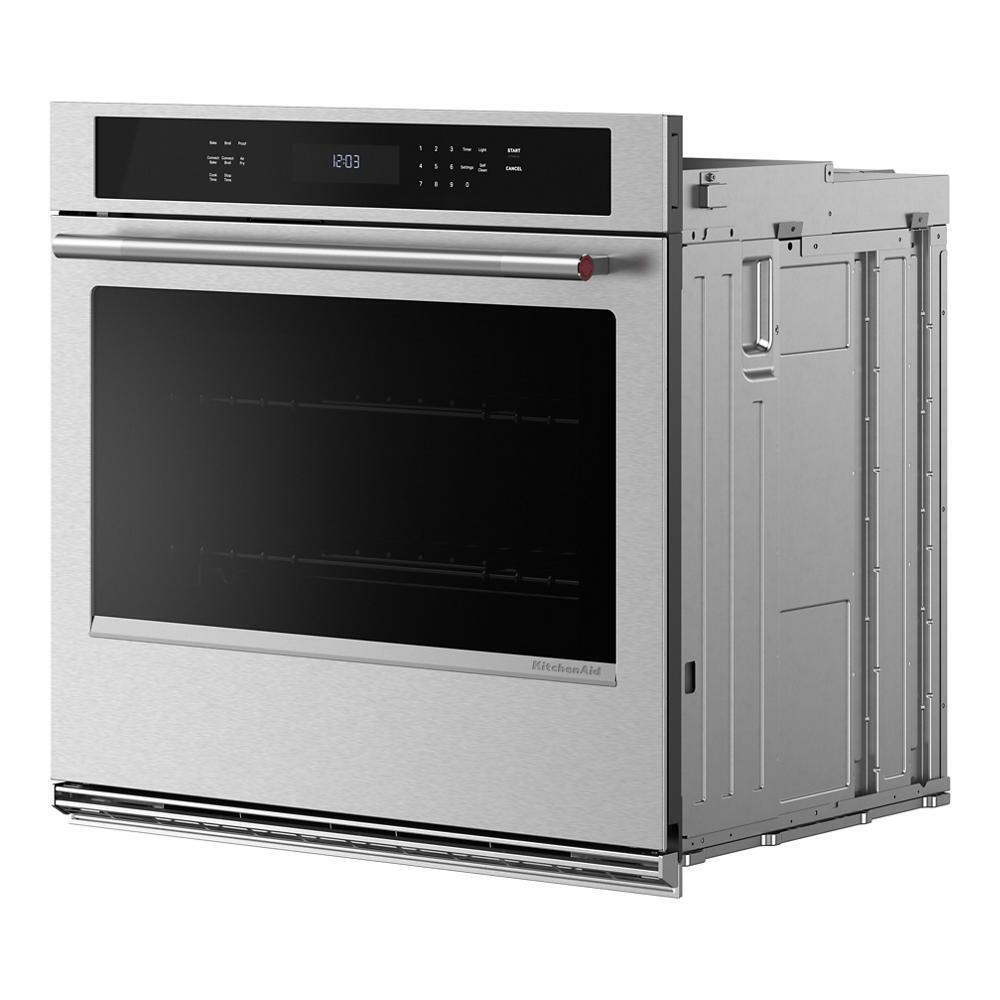 Kitchenaid KOES527SPS 27-inch Electric Single Wall Oven with No Preheat Air Fry Mode - PrintShield™ Finish