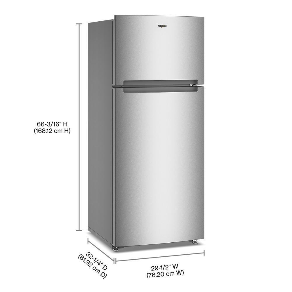 WRTX5118TZ Whirlpool® 28-inch Wide Top Freezer Refrigerator with Total Coverage Cooling- 18.0 Cu. Ft.