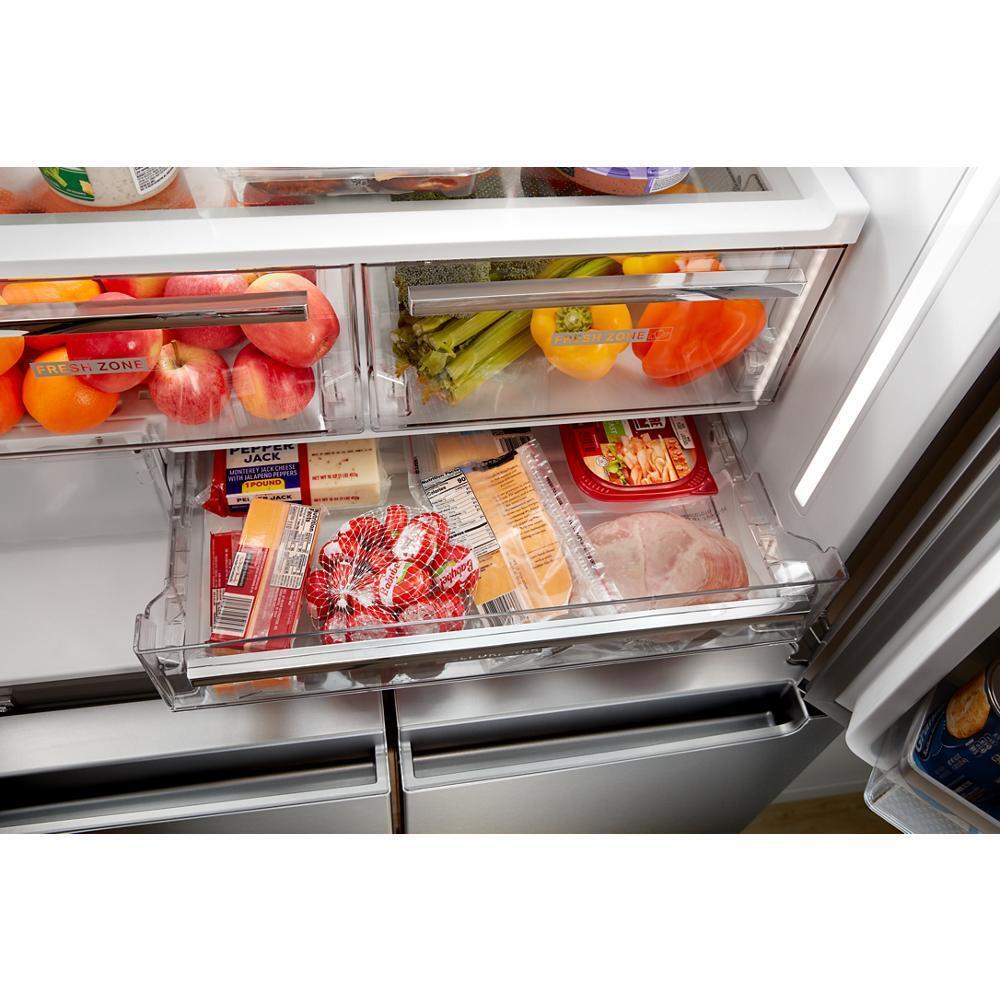 Whirlpool 36-Inch Counter Depth 4 Door Refrigerator with Ice Maker in Door