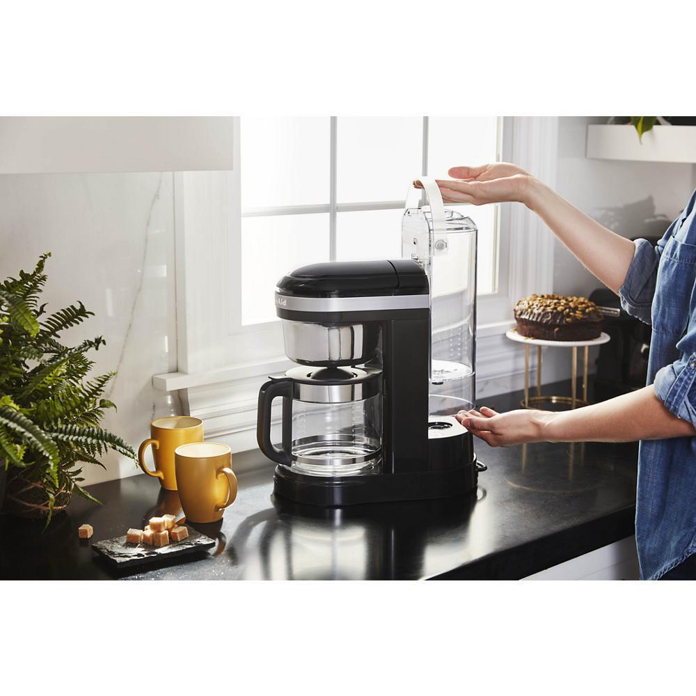 Kitchenaid KCM1209OB 12 Cup Drip Coffee Maker with Spiral Showerhead and Programmable Warming Plate