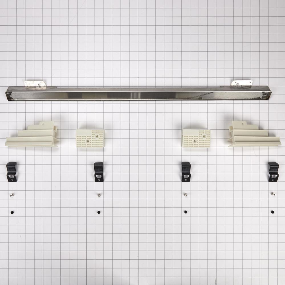 Kitchenaid W11357772 30" Built-In Range/Microwave Flush Installation Trim Kit, Stainless Steel