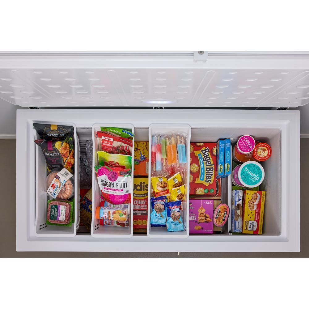 WZCC5516TW Whirlpool® 16 cu. ft. Convertible Freezer-to-Fridge Chest Freezer with 3 Storage Baskets
