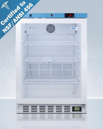 Summit ACR52GNSF456 24" Wide Built-in Medical Refrigerator, Certified To Nsf/ansi 456 Vaccine Storage Standard