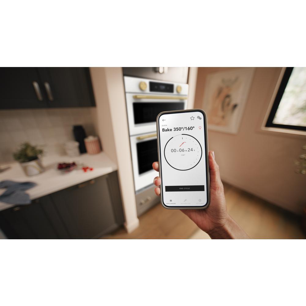Kitchenaid KOEC730SPL 30-inch Smart Electric Combo Wall Oven with Assisted Cooking Modes