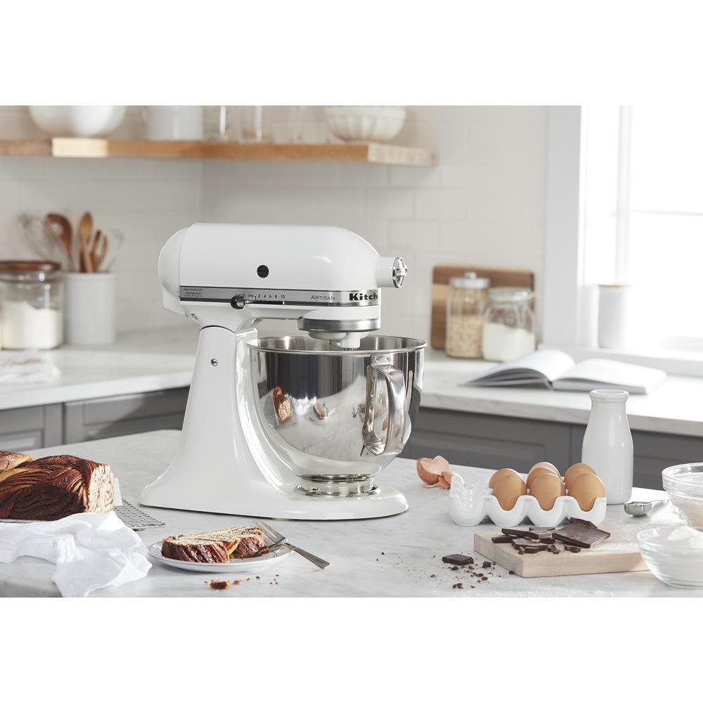 Kitchenaid KSM150PSWH Artisan® Series 5 Quart Tilt-Head Stand Mixer