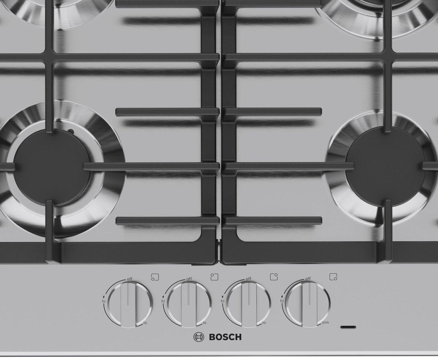 Bosch NGM5453UC 500 Series, Gas hob, Stainless steel