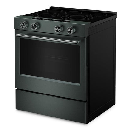 Kitchenaid KSES530SJP 5.3 Cu. Ft. Smart Slide-in Electric Range with Two Even-Heat™ Hyper Elements and Convection Cooking Modes