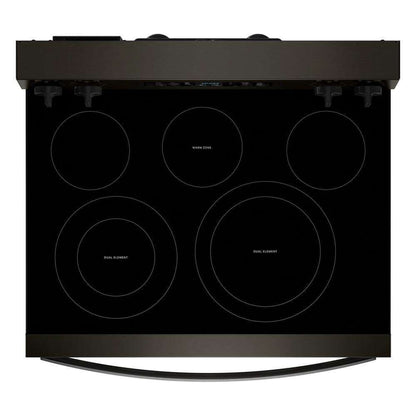 Whirlpool WFES5730SV 30-inch Electric Range with Air Cooking Technology