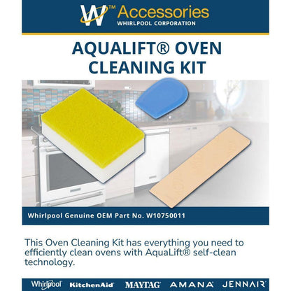 Kitchenaid W10750011 AquaLift® Range Oven Oven Cleaning Kit - Includes Expanding Scope, Scrubbing Sponge, and Scraper
