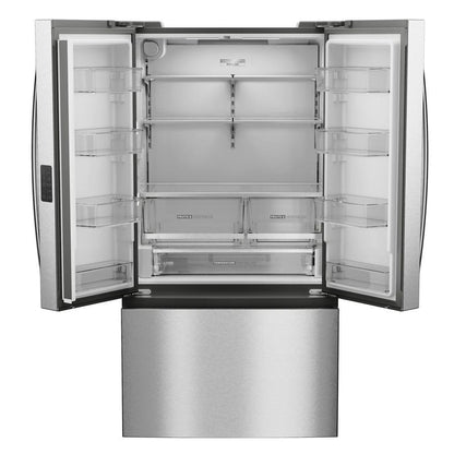 Whirlpool WRFC3036RZ 36-inch Wide True Counter Depth 3-Door French Door Refrigerator - 24 cu. ft.