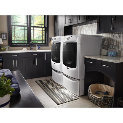 Maytag XHPC155XW 15.5" Pedestal for Front Load Washer and Dryer with Storage