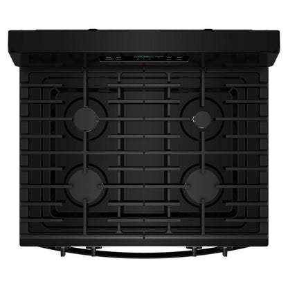 Whirlpool WFGS3030RB 30-inch Gas Range with Crispy Mode and Dishwasher Safe Grates