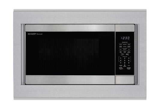SKM427F9HS Sharp 27 in. Built-In Microwave Trim Kit