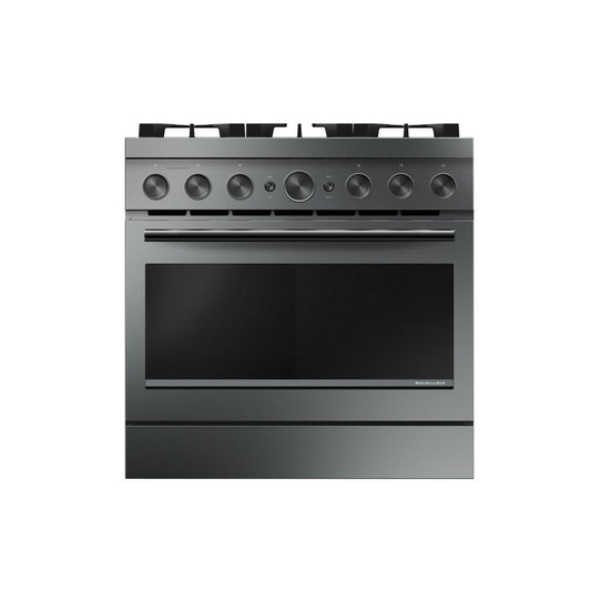 KFGS936SJP KitchenAid® 36-Inch 6 Burner Commercial-Style Gas Range with No Preheat Air Fry Mode