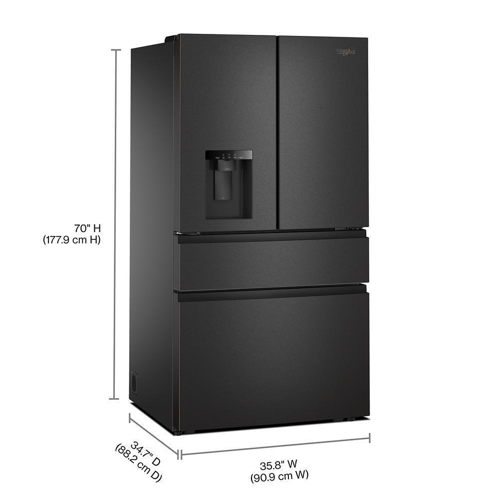 Whirlpool WRMF3736SV 36-Inch French Door Refrigerator with Dual Ice Makers - 29 cu. ft.