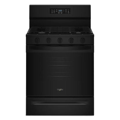 Whirlpool WFGS5730SB 30-inch Gas Range with Air Cooking Technology and EZ-2-Lift™ Hinged Grates