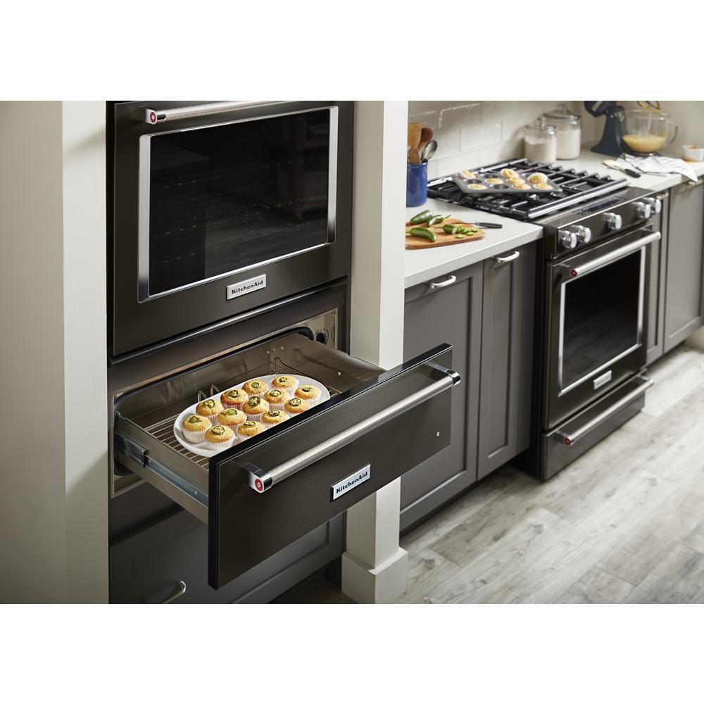 Kitchenaid KOWT107EBS 27'' Slow Cook Warming Drawer with PrintShield™ Finish