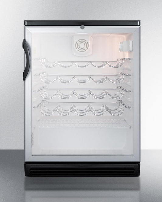 Summit SWC6GBLBI 24" Wide Built-in Wine Cellar